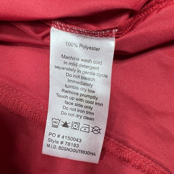 Core 365 by North End Jacket Women Large Red Lightweight Windbreaker Jacket NWT - Picture 12 of 12